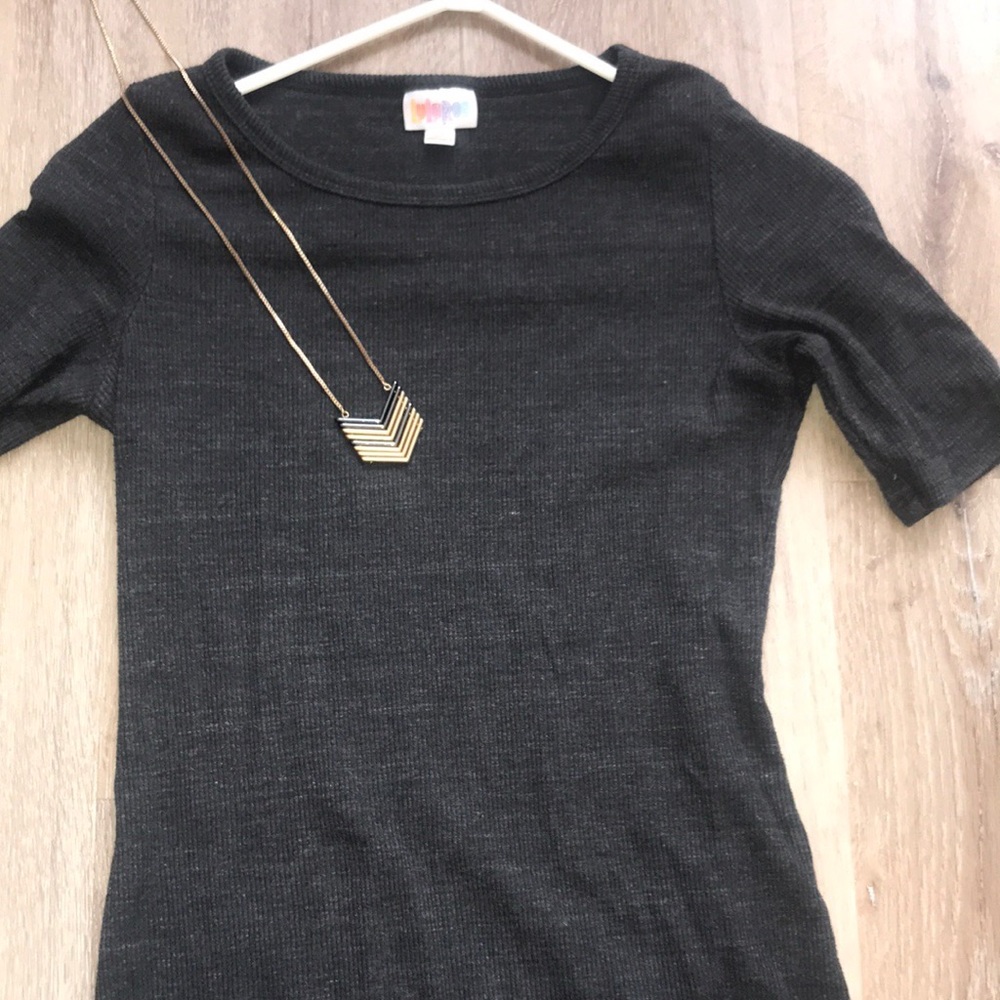 Gray LulaRoe Julia